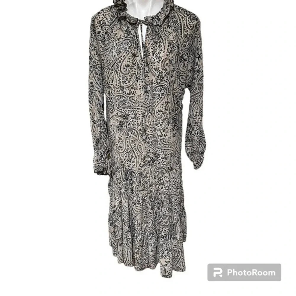 OPT Black/Multi Oversize dress
(